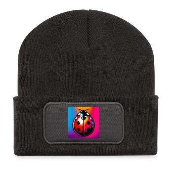 ladybird - Recycled Patch Beanie - dark grey - Front