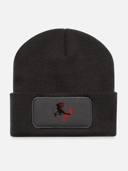 Urban Globe Curling - Recycled Patch Beanie - dark grey