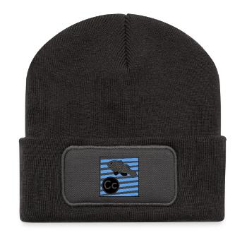 C for Clownfish - Recycled Patch Beanie - dark grey - Front