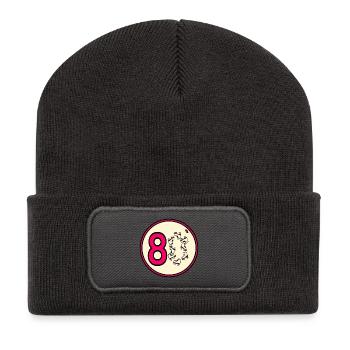 Eighties 80s Roller Skates - Recycled Patch Beanie - dark grey - Front