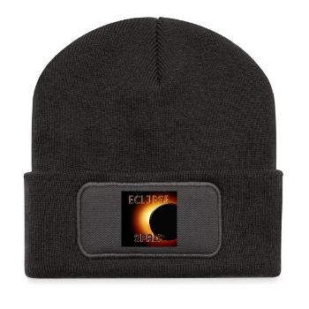 ECLIPSE SPAIN August 2026 - Recycled Patch Beanie - dark grey - Front