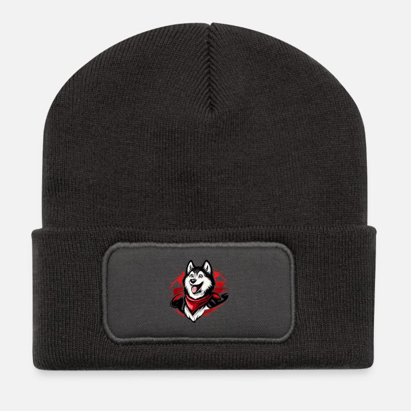Team Husky - Recycled Patch Beanie - dark grey