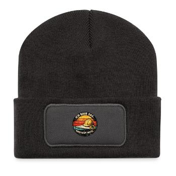 I'm building this, but not today - Recycled Patch Beanie - dark grey - Front