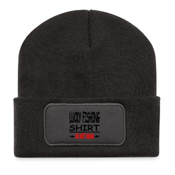 Angling - Recycled Patch Beanie - dark grey - Front
