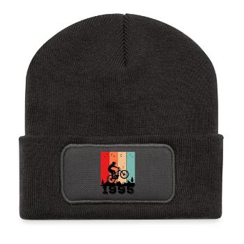 1995 vintage - Recycled Patch Beanie - dark grey - Front