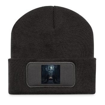 Circle of the Fiddle – Slavic Spirit Summoning - Recycled Patch Beanie - dark grey - Front
