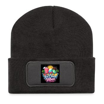 Kolorowe Lody Tropikalne - Recycled Patch Beanie - dark grey - Front