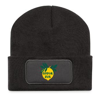 Baby Announce 2027 - Recycled Patch Beanie - dark grey - Front