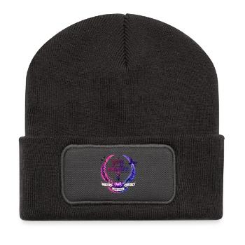 You Matter: Keep Going Circle - Recycled Patch Beanie - dark grey - Front