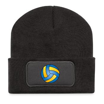 Handball Ball Sports Handball Fan Ball - Recycled Patch Beanie - dark grey - Front