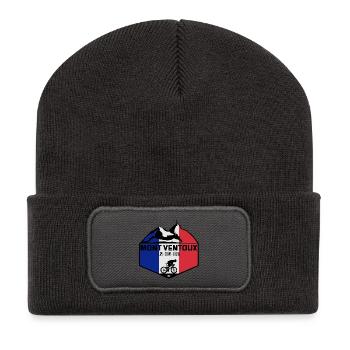 Mont Ventoux - Recycled Patch Beanie - dark grey - Front