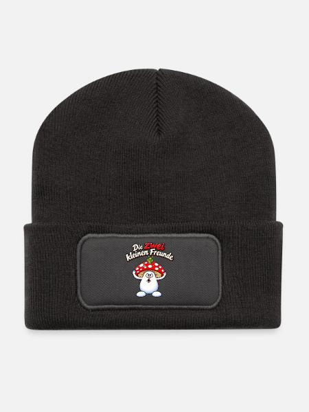 file_000000005d00820a9617b1e5231e2e40 - Recycelte Patch Beanie - Dunkelgrau
