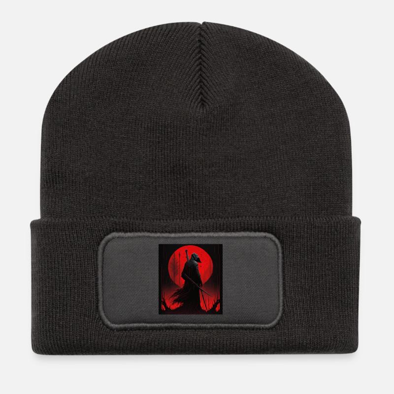 Sensenmann - Grim Reaper - Recycled Patch Beanie - dark grey