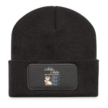 Ariba Ariba Biber - Kegel T-Shirt Kegelshirt - Recycelte Patch Beanie - Dunkelgrau - Vorne