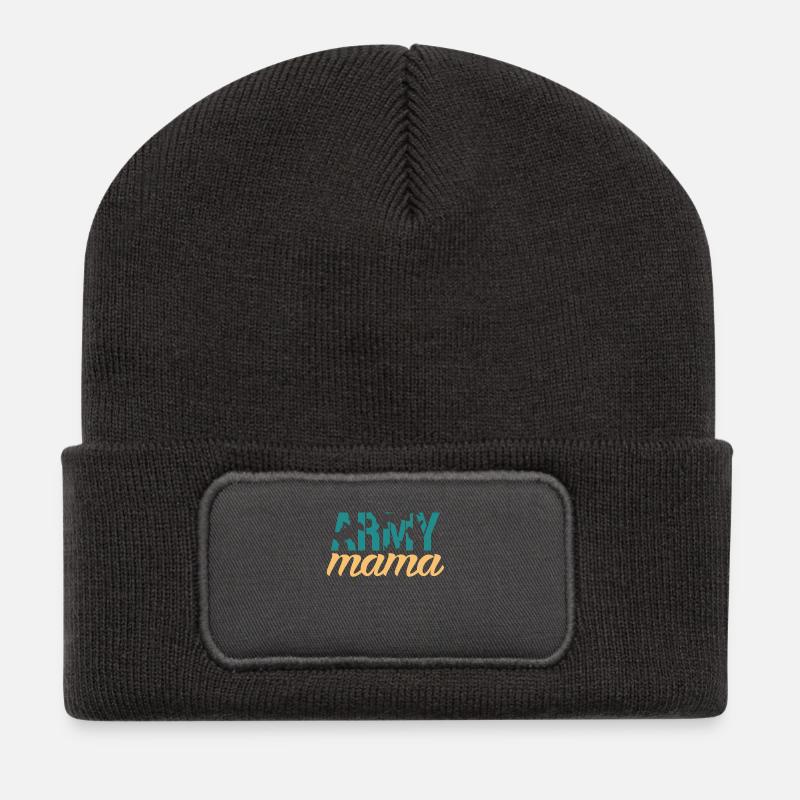 MOM 13 - Recycled Patch Beanie - dark grey