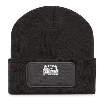 Fitness Gym - Recycled Patch Beanie - dark grey - Front