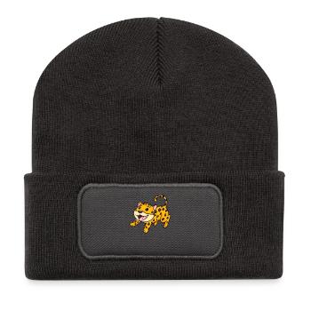 Jaguar - Recycelte Patch Beanie - Dunkelgrau - Vorne