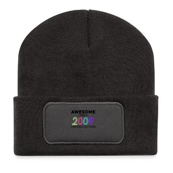Fantastique depuis 2009 - Millésime 2009 - Beanie recyclé à patch - charbon - Devant