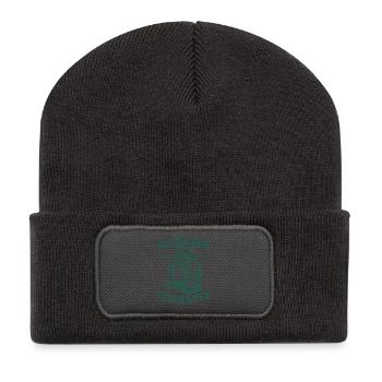 Raccoon | Fuck New Year's resolutions in 2026 - Recycled Patch Beanie - dark grey - Front
