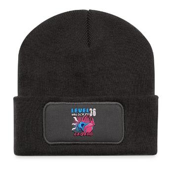 Casques Legend débloqués niveau 36 - Beanie recyclé à patch - charbon - Devant