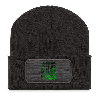LIMITED EDITION 1986 40 JAHRE 40. GEBURTSTAG - Recycelte Patch Beanie - Dunkelgrau - Vorne