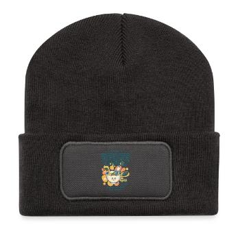 Certified Matcha Lover Kyoto Cafe Matcha Powder - Recycled Patch Beanie - dark grey - Front