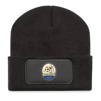 Ballverein Pfostenglück - Recycelte Patch Beanie - Dunkelgrau - Vorne