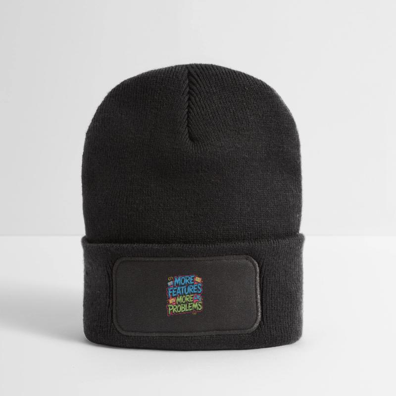 Game Developer More Features More Web Developer Recycelte Patch Beanie