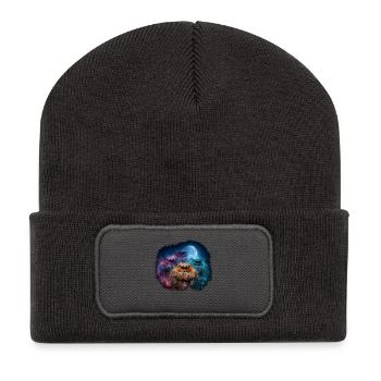 Jumping Spiders Accessories Terrarium Holder Gift - Recycled Patch Beanie - dark grey - Front