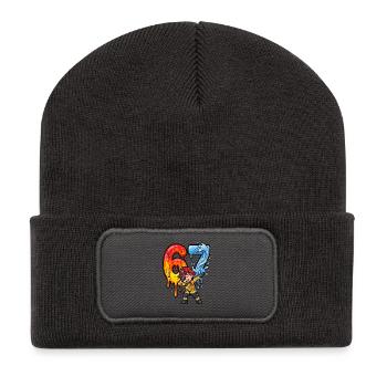 Fire Heroes Fire and Water Duo 67 - Recycled Patch Beanie - dark grey - Front