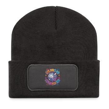 I'm not 40 Im 30 Ten Birthday - Recycled Patch Beanie - dark grey - Front