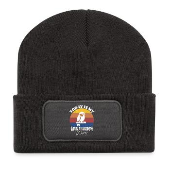 Reisamadine Java Sparrow - Recycled Patch Beanie - dark grey - Front