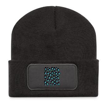 Panketal. - Recycled Patch Beanie - dark grey - Front