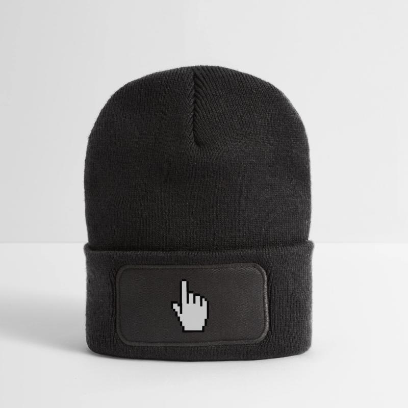 pointer / cursor Recycled Patch Beanie