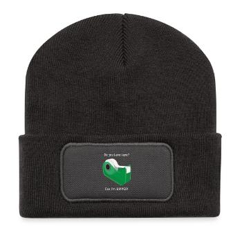 Do You Have Tape? Cuz I'm Ripped! Fitness Shredded - Recycled Patch Beanie - dark grey - Front
