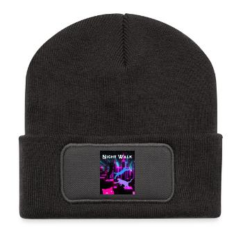 Cool Cats CAT NIGHT WALK Big City Party Time Neon - Recycled Patch Beanie - dark grey - Front