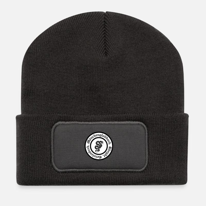 FC Stadt Ortsteil Gemeinde 1 - Recycled Patch Beanie - dark grey