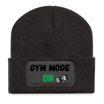 Power to Fitness Weightlifting - Recycled Patch Beanie - dark grey - Front