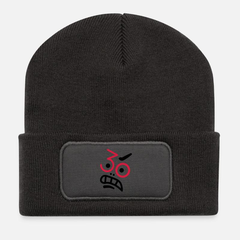 Ups, 30 years! - Recycled Patch Beanie - dark grey