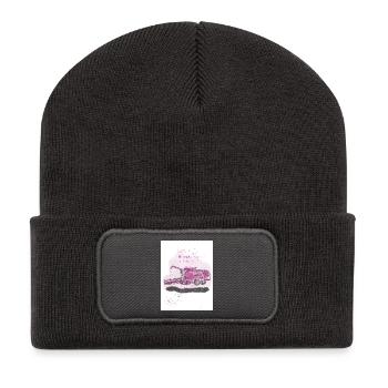 fullsizeoutput 1624 - Beanie recyclé à patch - charbon - Devant