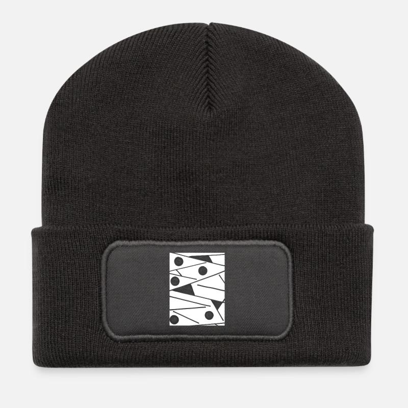 Sigma - Recycelte Patch Beanie - Dunkelgrau