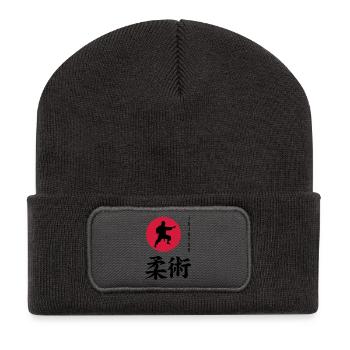 Jujutsu Jiu Jitsu Jiujitsu Ju-jitsu Jiu-jitsu - Recycled Patch Beanie - dark grey - Front