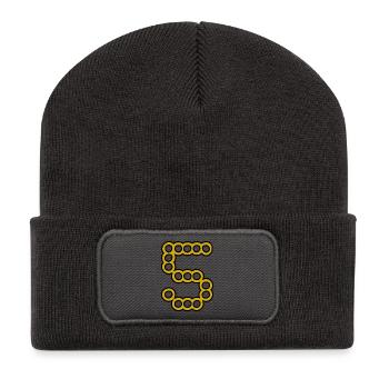 5. 5 YEARS. 5th ANNIVERSARY. 5 YEAR ANNIVERSARY - Recycled Patch Beanie - dark grey - Front