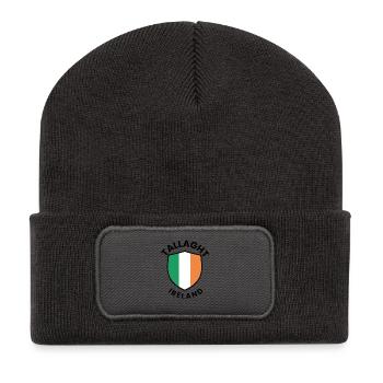 Tallaght Ireland Shield Flag - Recycled Patch Beanie - dark grey - Front