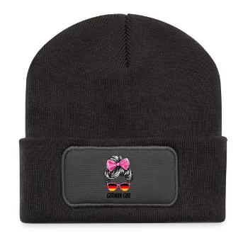 Germany Flag Flag Woman Sunglasses Fan - Recycled Patch Beanie - dark grey - Front