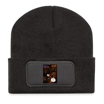 Beak vs. Fudge U – College Bar Champion Penguin - Recycled Patch Beanie - dark grey - Front