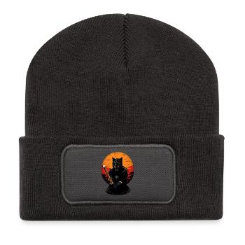 SPORTS-KENDO Karate Judo Akido Martial Arts Kendo - Recycled Patch Beanie - dark grey - Front