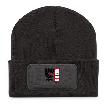 Grill Crew BBq - Recycled Patch Beanie - dark grey - Front