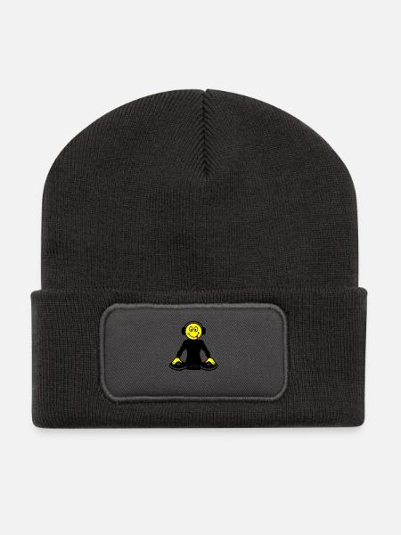 DJ - Recycled Patch Beanie - dark grey