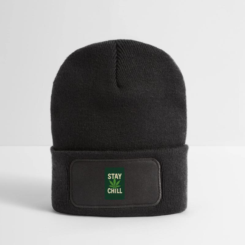 Recycelte Patch Beanie